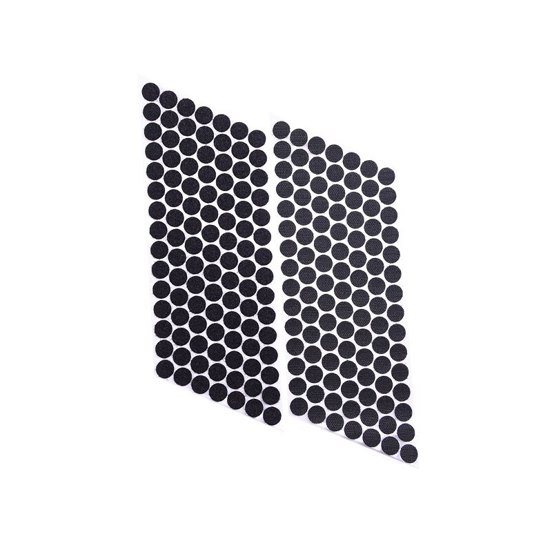 10/15/20mm Self Adhesive Velcro Dots Stickers Glue on Hooks and Loops Sticker Strong Magic Sticker Disc Velcros Fastener Tape: B02-15mm-100Pairs