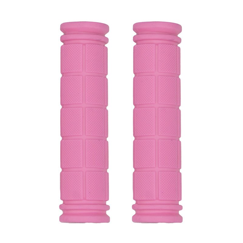 12 cm Rubber Fiets Handvatten Fixie Fixed Gear Bike Rubber 8 Kleuren Fietsen Bar Grips Fixed Gear Fiets Onderdelen 7: Hot Pink