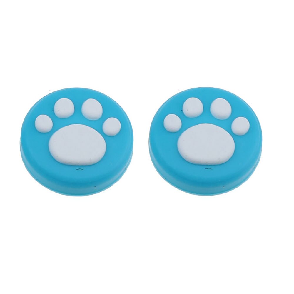 JCD 2pcs Cat Paw Claw Silicone Thumb Grips Cover for Nintend Switch NS Joy Con Analog Stick Caps Skin for JoyCon Joystick Grip