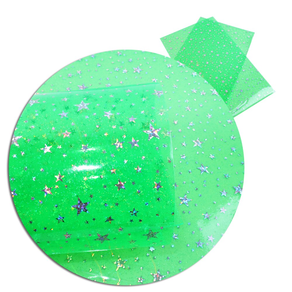 20*33cm sterren zeester transparant imitatie synthetisch leer voor strikken tassen portemonnee telefoonhoesje plakboek diy ,1 yc 3746: 1064067019