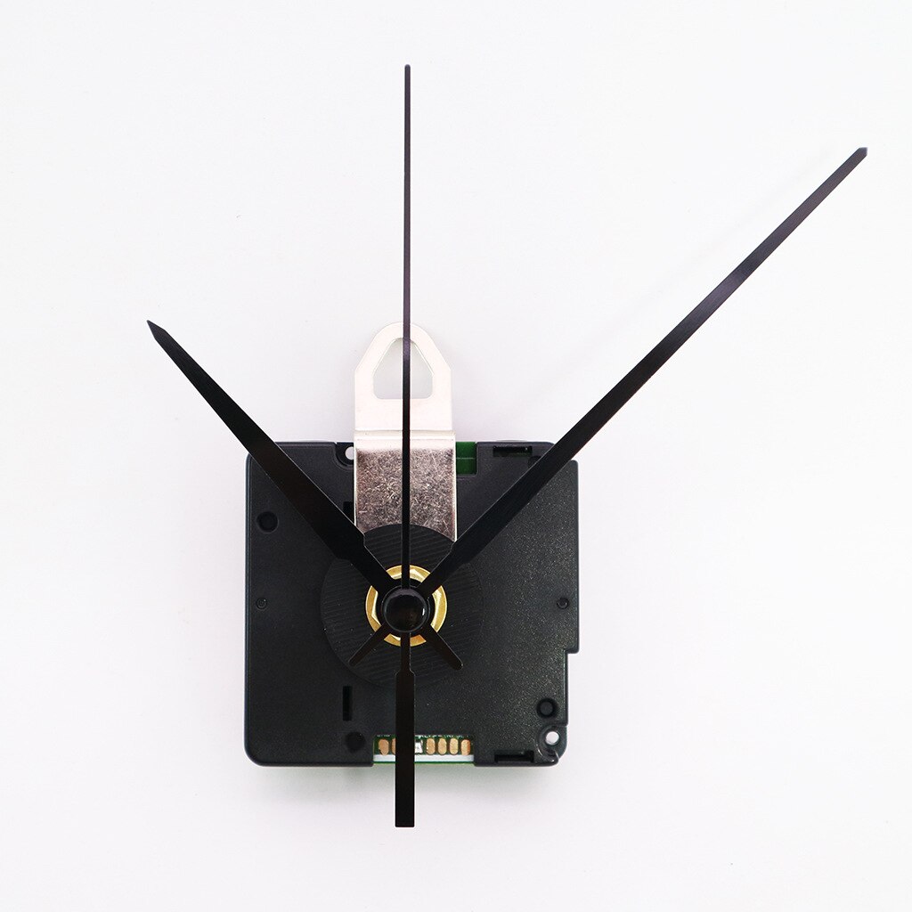 Nuova germania DCF segnale orologio movimento kit fai da te atomico radiocontrollato per accessori di ricambio orologio da parete europa con gancio: nero B