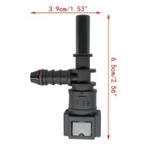 Connecteur à dégagement rapide pour tuyau de carburant de voiture, 7.89 ID6 femelle, raccord en t, pièce de carburateur