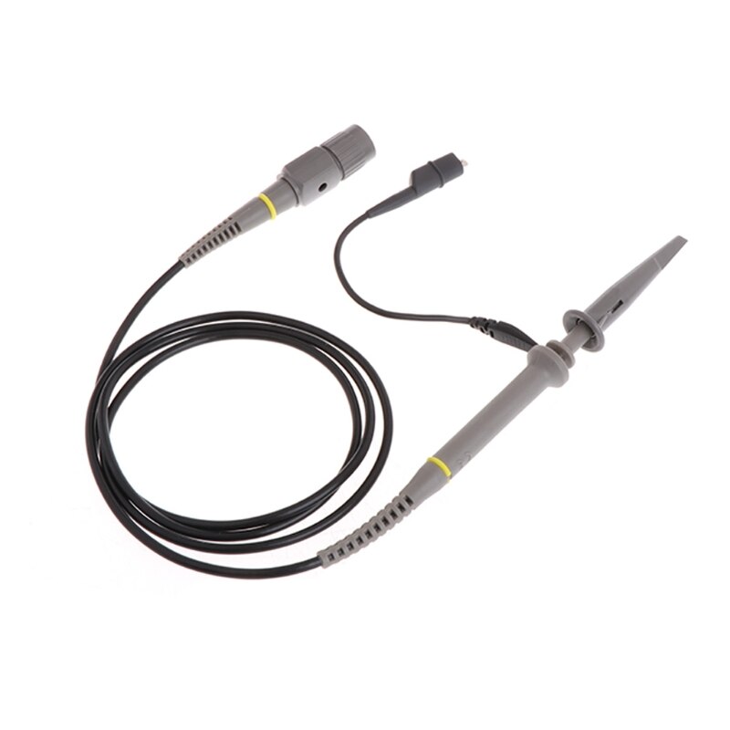 1X 10X 80MHz High Precision Oscilloscope Probe Alligator Test Clip with Adjustable Attenuation Rate