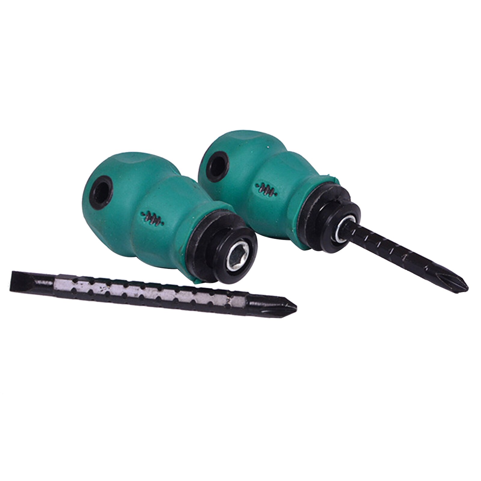 Mini Stubby Screwdriver with Ergonomic High Hardness Screwdriver Carrot Head Manual Screwdriver Hand Repair Tool