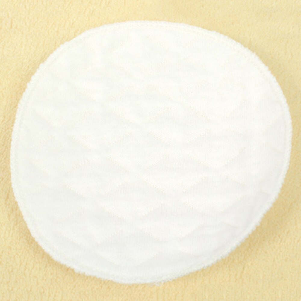 100 Pcs Washable Anti-overflow Pad Three-layer Anti-leakage Breast Pad Protection Feeding Nursing Pad for Postpartum Mother (Whi