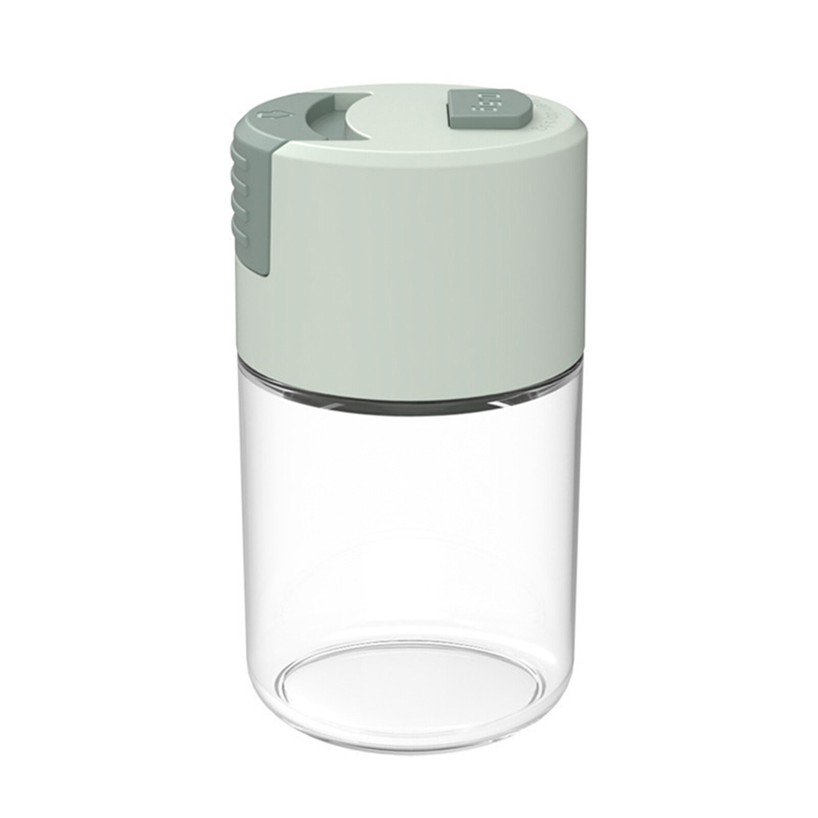 Measuring Salt and Pepper Shakers Glass Bottle Quantitative Each Press 0.5g Easy to Use Condiment Bottles Large Capacity PR