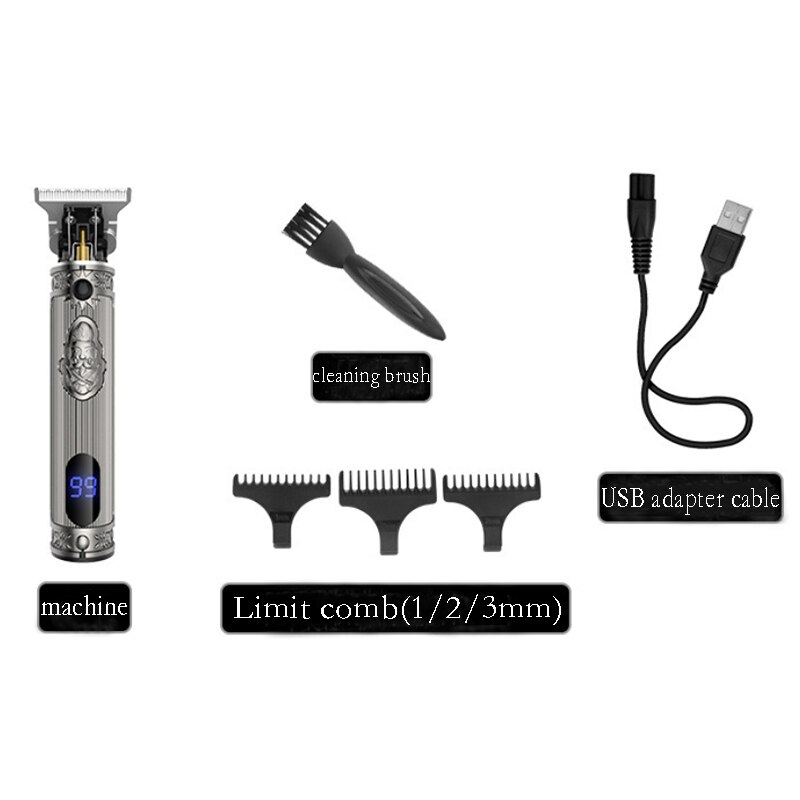 hair trimmer men powerful adjustable comb hair cli... Grandado