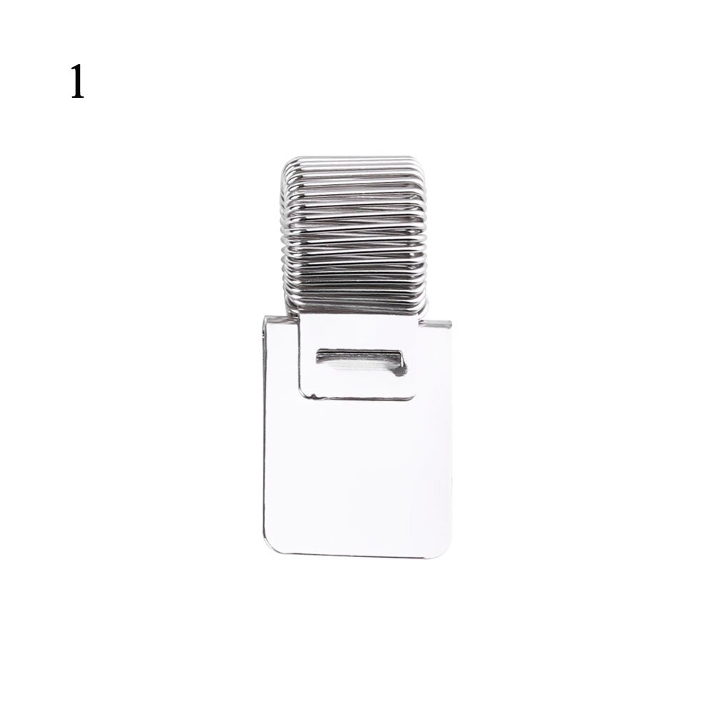 1Pc Single/Double/Triple Hole Metal Spring Pen Holder With Pocket Clip Doctors Nurse Uniform Pen Holders Office Supplies: 1