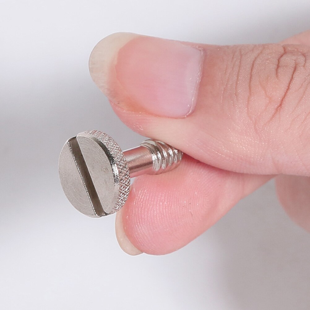 5PCS Câmera Adaptador de Cabeça Chata Parafuso de Fenda Parafuso para Suporte de Iluminação