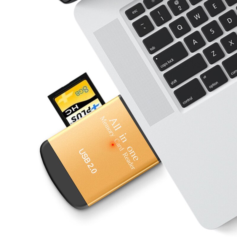 Computer Accessories Multi-Function 4 In 1 Card Reader TF SD Card Reader