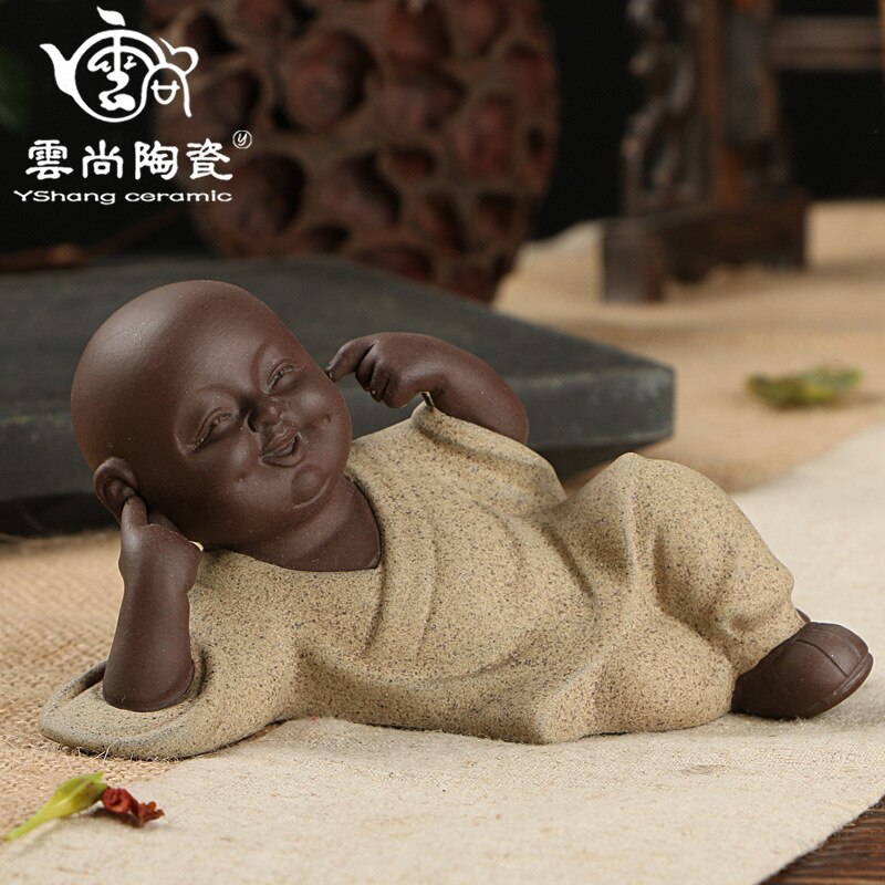 Yunshang fioletowy mała mnichów herbaty butiku dla zwierząt domowych herbata dla zwierząt domowych akcesoria robić herbaty wykwintne ręcznie ozdoby S