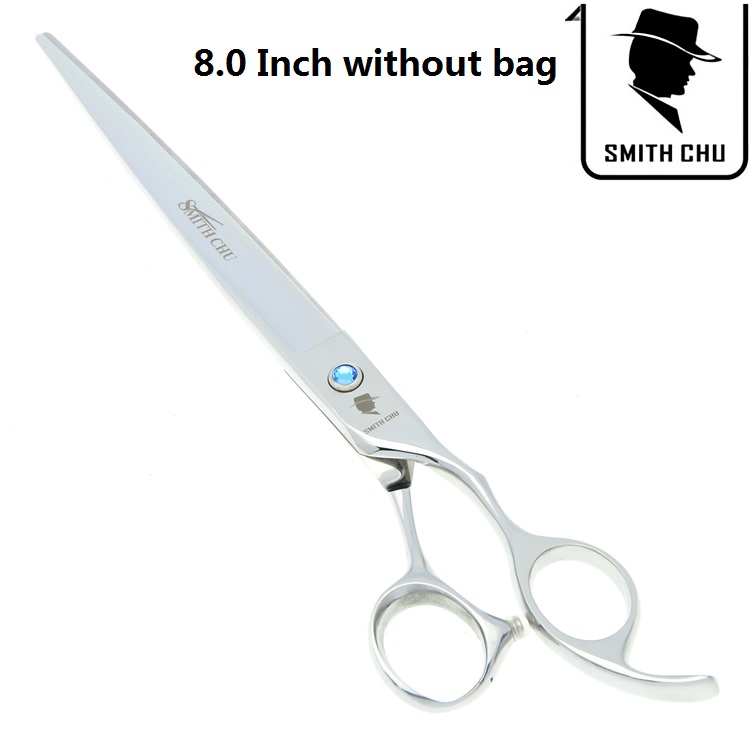 Tijeras de aseo para mascotas Smith Chu, 8 ", Japón 440C, tijeras curvas para cortar el pelo de mascotas, cortadora de pelo B0061C: B0041C-01-80
