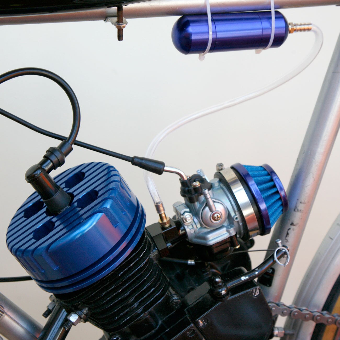 moc zwiększyć butelki dla 2 suwowy silnik 49cc 80cc kieszeń brud pitbike skuter