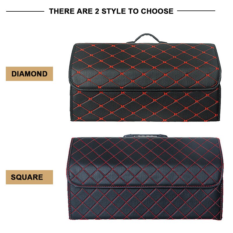 Organisateur de voiture étanche, Portable, pliable, organisateur de coffre de voiture, rangement d'accessoires automobiles