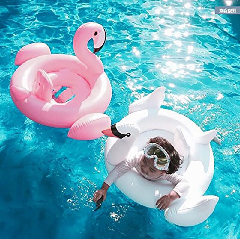 Opblaasbare Flamingo Swan Giant Pool Float Speelgoed Voor Kids Baby Zwemmen Ring Cirkel Matras Strand Zee Speelgoed Baby & Kids 'praalwagens