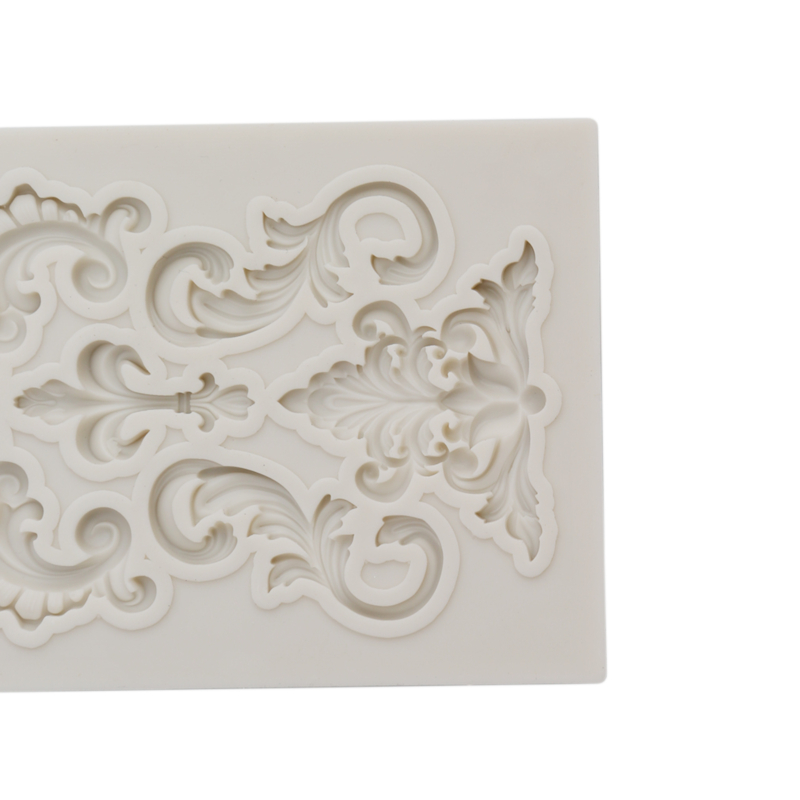 1PC Euporean Muster Form Fondant Kuchen Silikon Form Kekse Gebäck Form Süßigkeiten Schokolade Formen Kuchen Dekoration Backen Werkzeuge