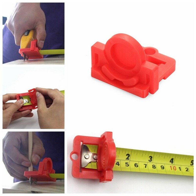 ABS Scriber Tape Measure Woodworking Scribing Tools Cement Board Tile Guide Drywall Cutting Tool Attachment Tools