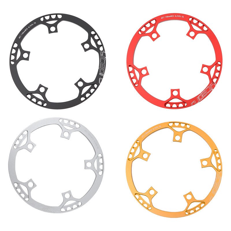 Litepro Folding Bike Chainring 45T/47T/53T/56T/58T Crankset 130BCD BMX Chainwheel Ultralight AL7075 Folding Bicycle Crank