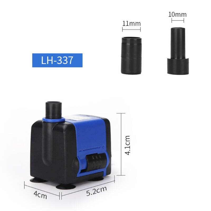 Eu plug 220-240v dompelpomp voor fonteinfilter aquarium waterpomp: Type b