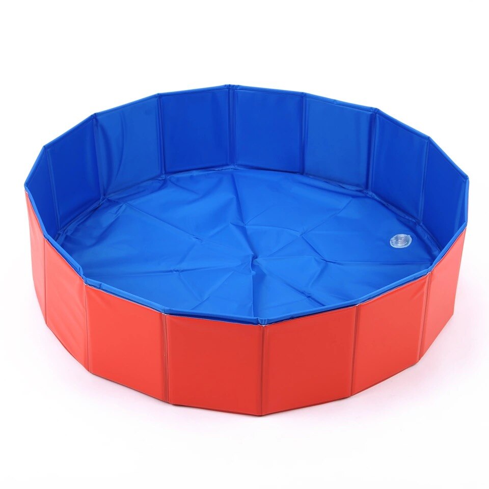 Bañera plegable para perros grandes, piscina para perros y gatos, PVC, impermeable, plegable, lavadora