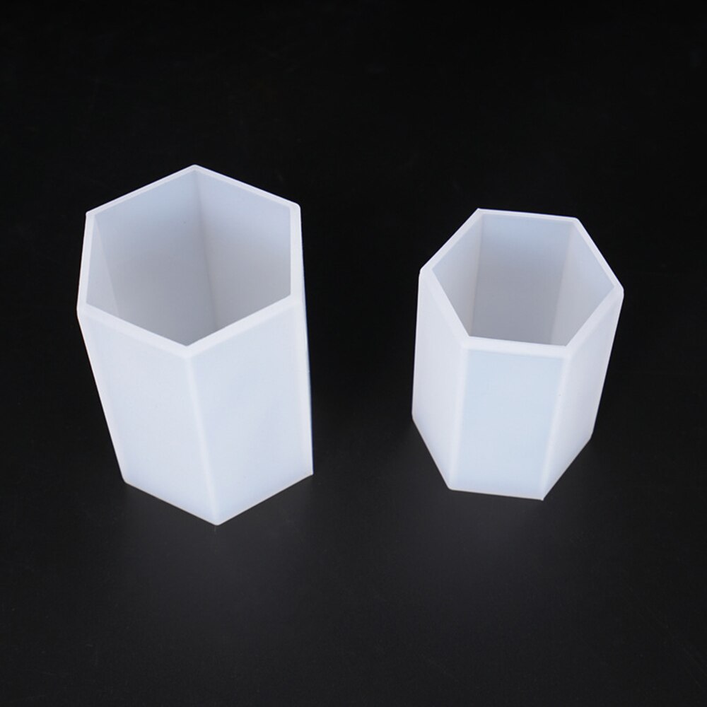 S/L Handgemaakte Hexagon Kaars Maken Siliconen Mal Kleine Ambachten Bloem Planten Beton Hydrocultuur Bloempot Siliconen Mal