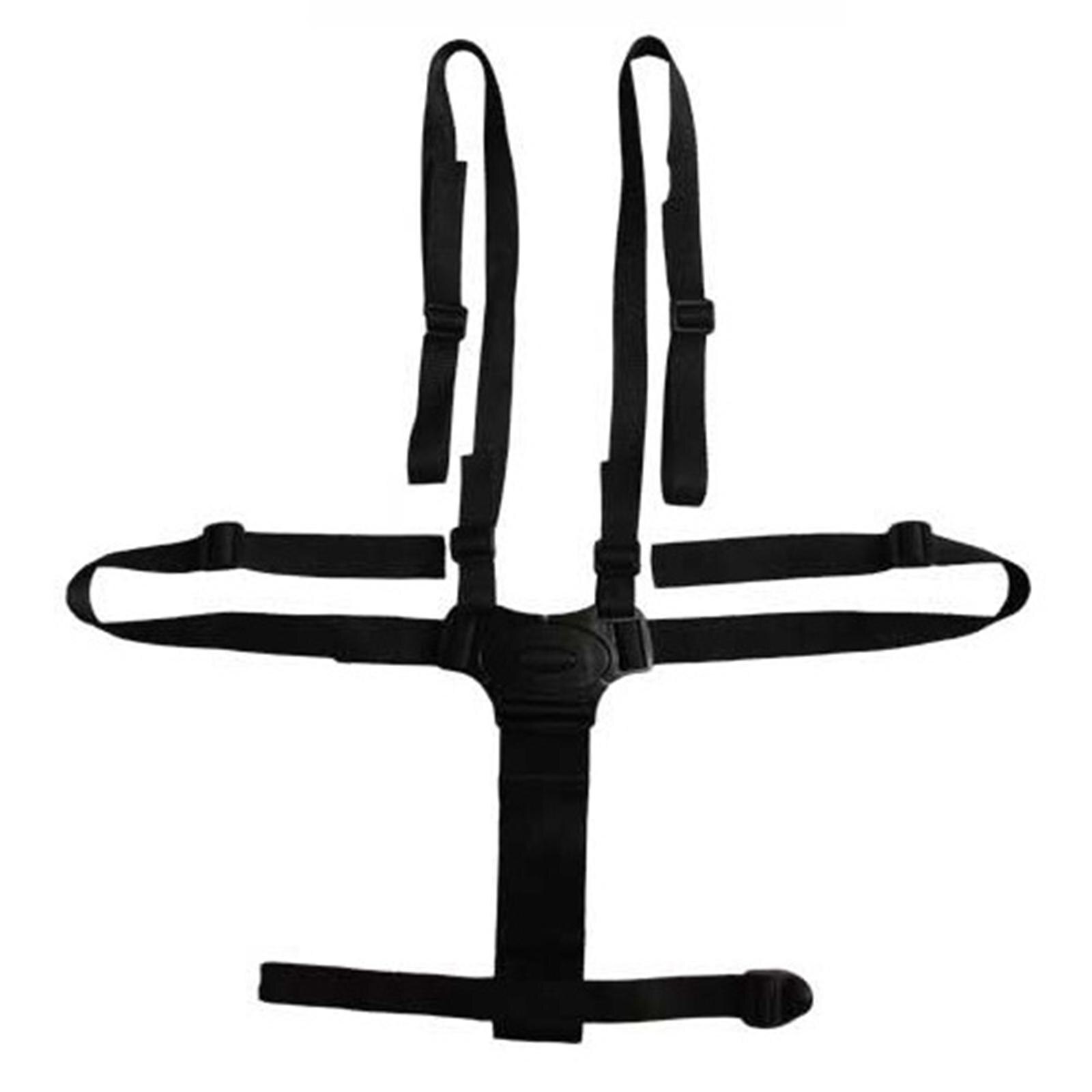 Harnais de chaise haute universel pour bébé, 5 points, ceinture de sécurité réglable pour enfants, poussette, Buggy