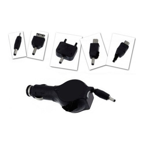 5 in1 Car Cigarette Lighter Socket Charger Set