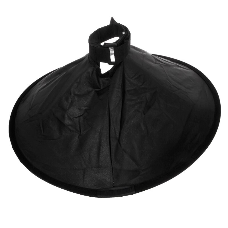 Universal 42cm redondo estúdio flash softbox speedlite difusor refletor cinta novo