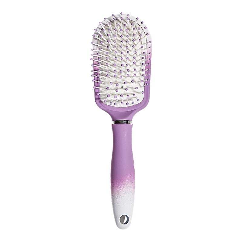 Haar Styling Glad Haar Kam Massage Kam Multifunctionele Luchtkussen Kam Paars Gradiënt Airbag Curling Kam