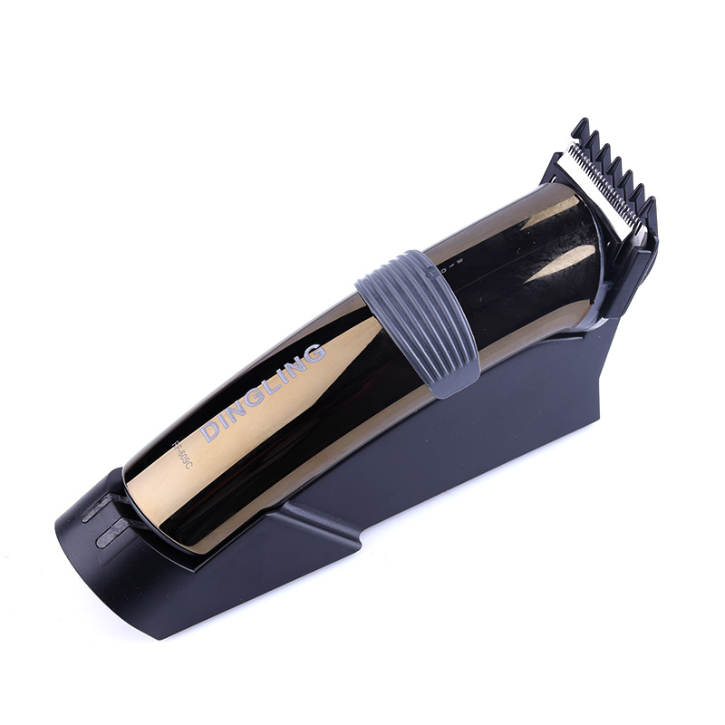 AIKIN Dingling RF-609 Rechargeable Hair Trimmer With Charging Stand 8 Hours Charging Time 220V 50Hz: Gold