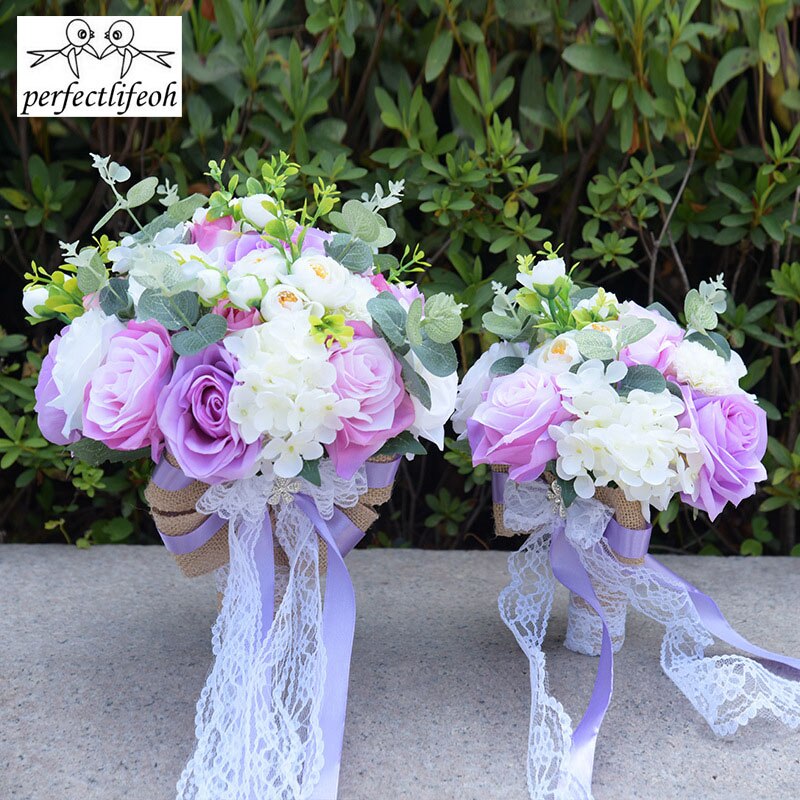 perfectlifeoh Wedding Decoration Wedding Bouquet Bridal Bouquet for Wedding Bouquet