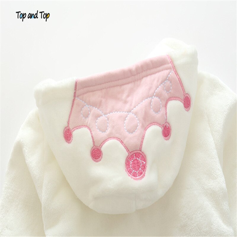 Top og top sød prinsesse natkjole piger morgenkåbe børn langærmet nattøj badekåbe børn badekåbe hjemmetøj butik