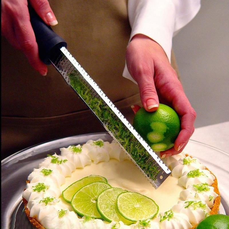 Microplane râpe à Zester fin | Fruit, légumes, fromage râpe à Zester fin, poignée en plastique, directe gratuite,
