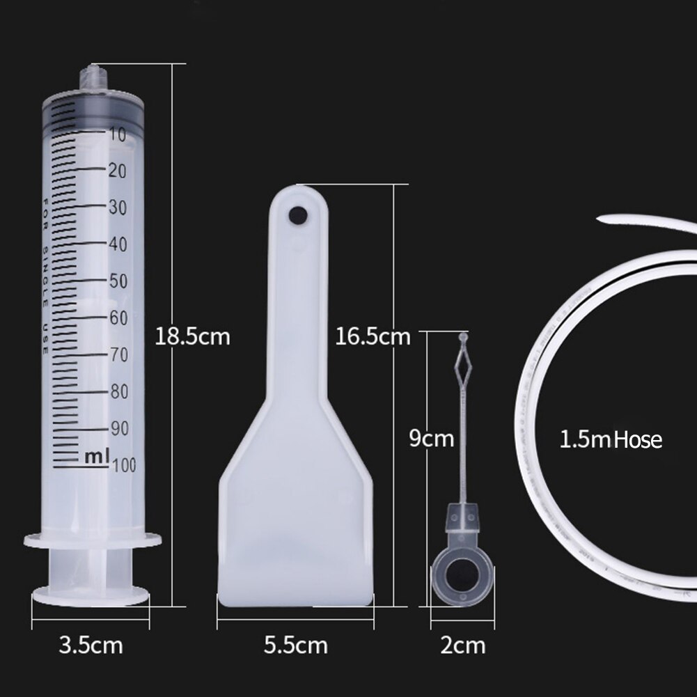 Refrigerator Drain Hole Clog Remover Cleaning Tools Set Household Dredge Hose Fridge-freezer Water Outlet Cleaner: 3pcs B