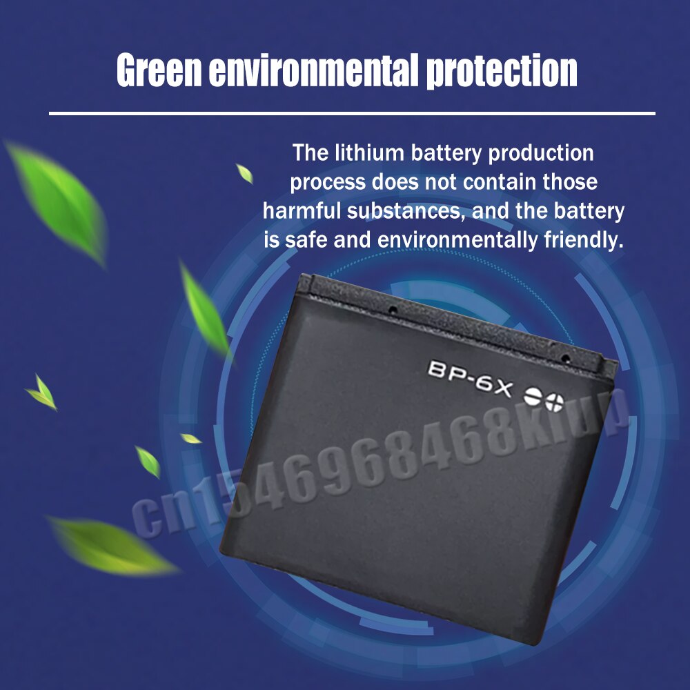 1-20PCS 700mAh BP-6X BP 6X BP6X Replacement Lithium Cell Phone Battery For Nokia 8800 8800S 8800D 8800SE Sirocco 8860 8861 N73i