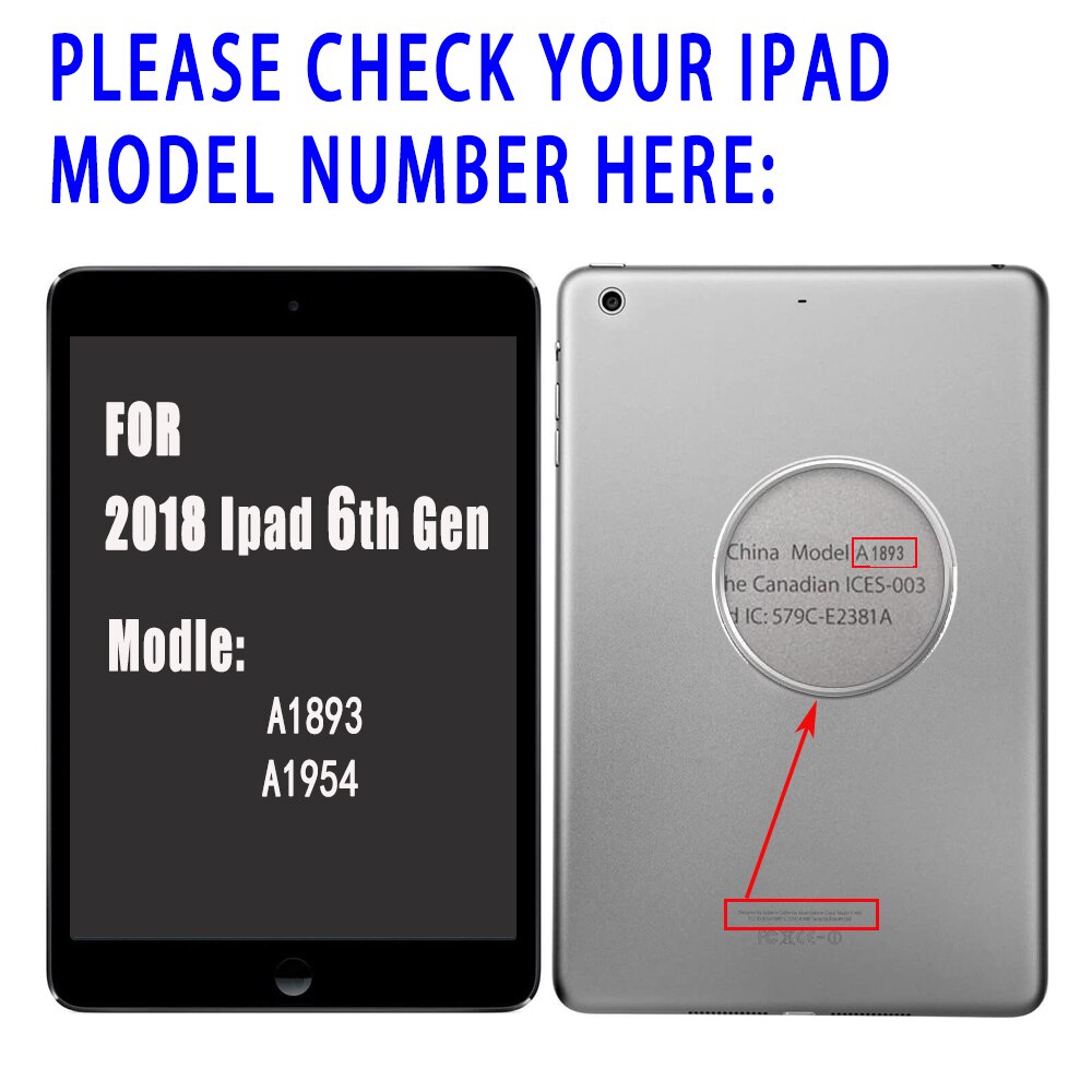 for 9.7" iPad iPad 6 Touch Screen Digitizer and Home Button Front Glass Display Touch Panel Replacement A1893 A1954