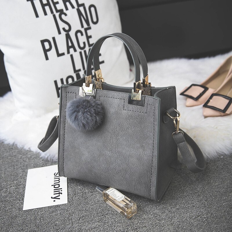 Vrouwelijke Schoudertassen Voor Vrouwen Mode Crossbody Tas Luxe Handtassen Vrouwen Tassen Reizen Hairball Tas: Gray