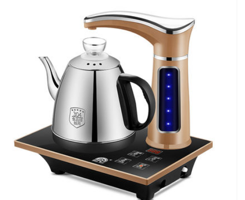 Electric Fully automatic Kettle teapot set 0.8L stainless steel safety auto-off Water Dispenser samovar Pumping stove household: 1
