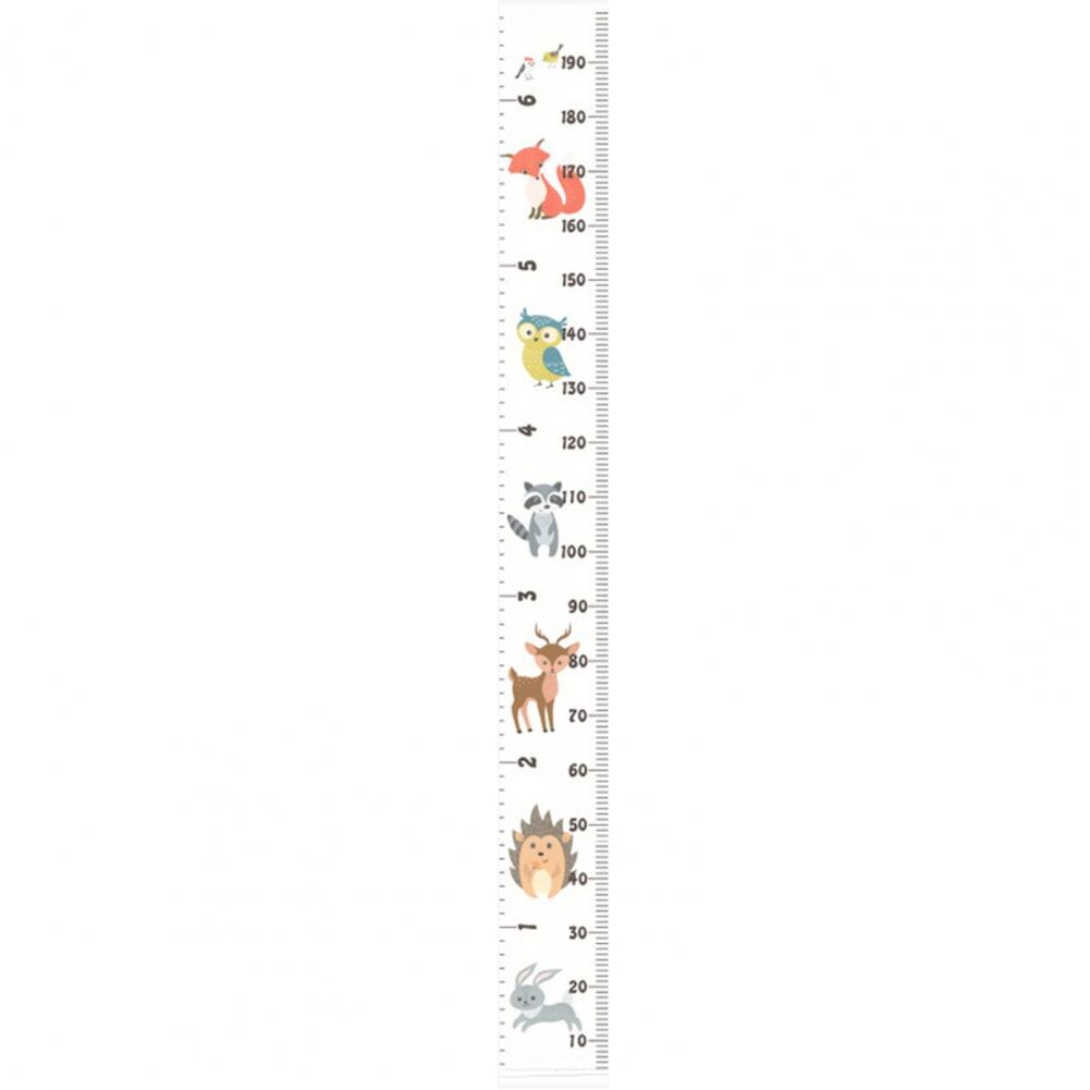 Height Ruler Height Growth Chart Hanging Waterproof Fabric Kids Height Chart for Nursery Kids Room Wall Decor: 5