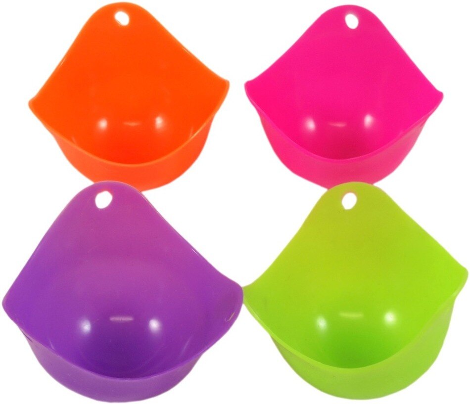 Silicone Egg Poacher Cook Poach Pods Kitchen Cookware Poached Baking Cup kitchen accessories