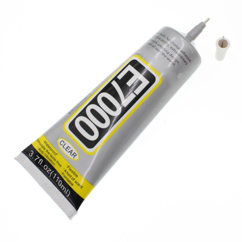 110mL E7000 pegamento de alta intensidad claro DIY manualidades joyería zapatos vidrio pantalla adhesiva hogar herramientas