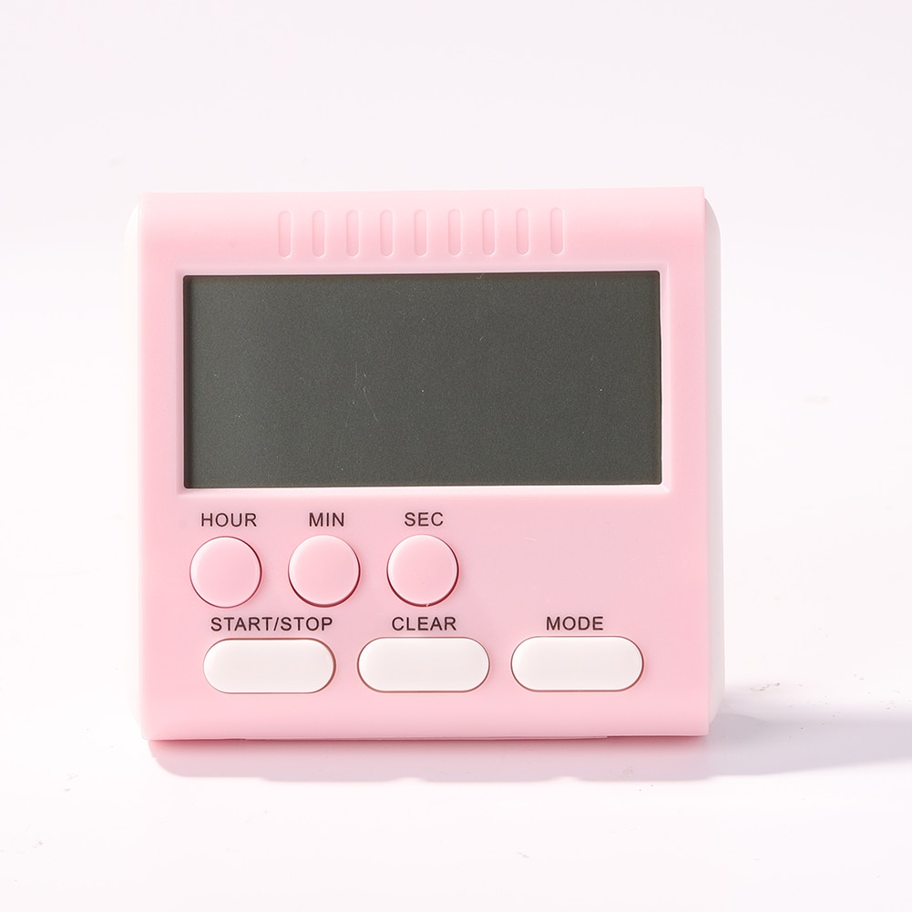 Digital Kitchen Timer Large Screen Stand Countdown Clocks Kitchen Baking Cooking Reminder Stopwatch Accessories