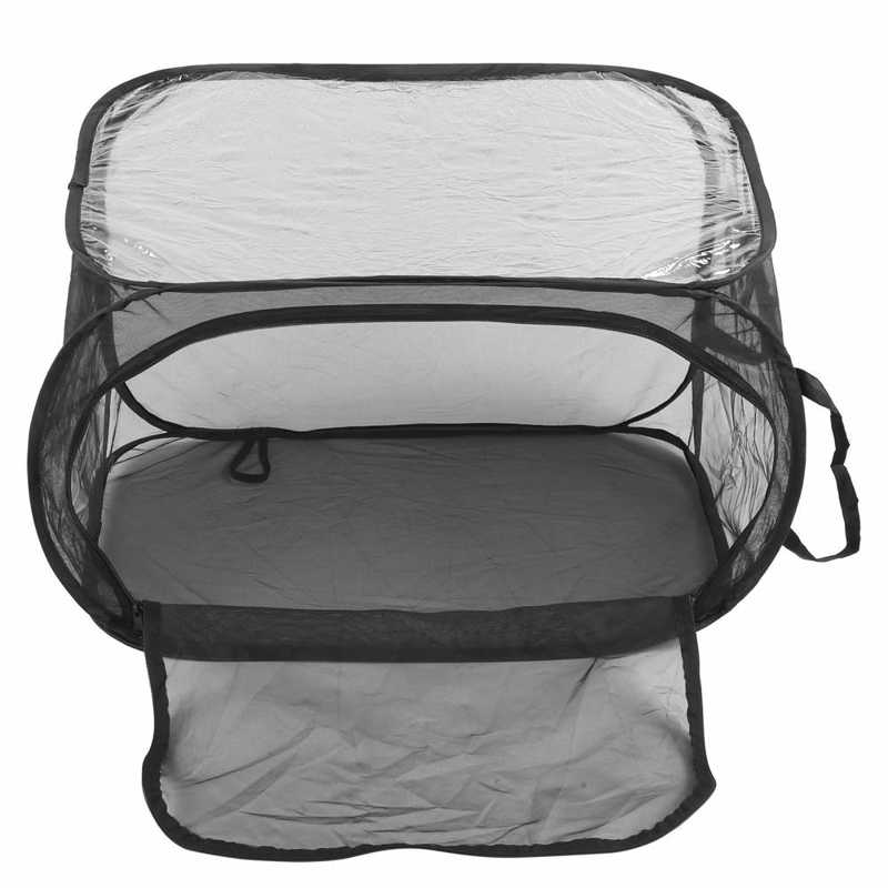 agriculture hydroponics Foldable Plant Greenhouse Ventilated Insect Cage Housing Enclosure Breeding Cages vitamins