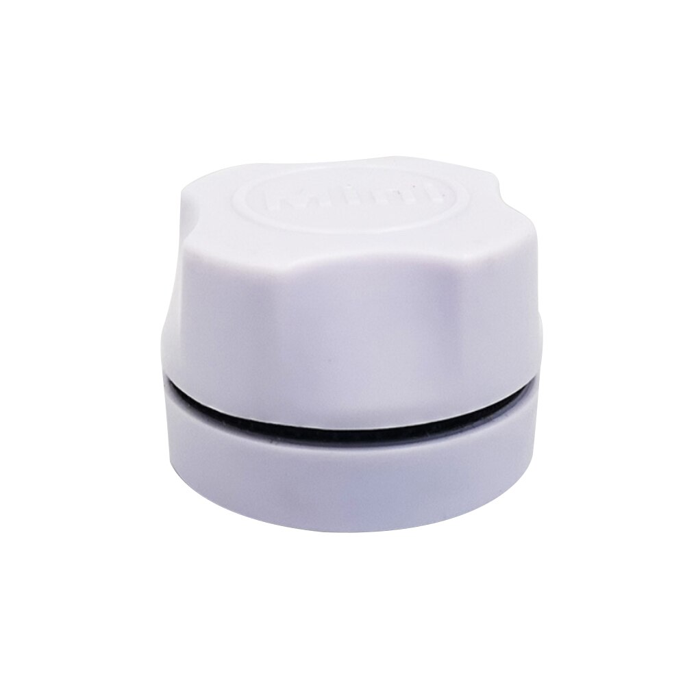 Akvarium vinduespudsning glas alger skraber magnetisk ren børste akvarium glas alger skraber rengøringsværktøj flydende r: Hvid