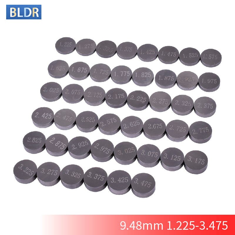 5pc 9.48mm Motorrad einstellbar Ventil Shim Dichtung Pad Pro KAWASAKI ZX1100 Ninja ZX-11 ZX11 ZX1200 ZX12R ZX-12R ZX 1100 1200 12R