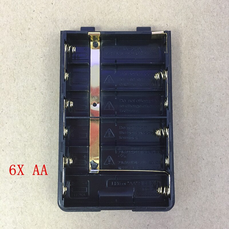 Boîtier de batterie FBA-25A pour YAESU/VERTEX STANDARD FT60R, VX168, VX160, VX418, VX410, VX120, VX127, VX428HX370S, HX270