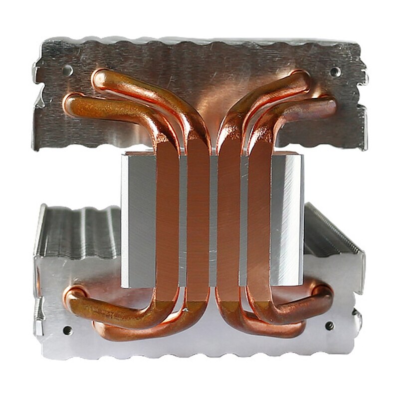 Radiateur tour Trois Ventilateurs 9CM Silencieux LED Lumineux Ventilateur De Refroidissement D'ordinateur Double Tour Trois Ventilateurs Caloduc CPU Radiateur