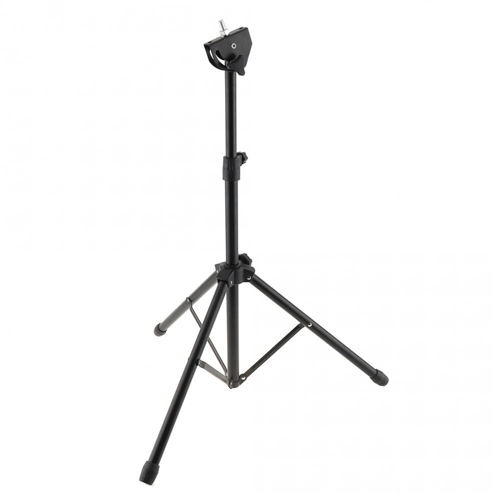 Full Metal Portable Aluminum Alloy Adjustment Foldable Floor Drum Stand Holder with Carry Bag for Jazz Snare Dumb