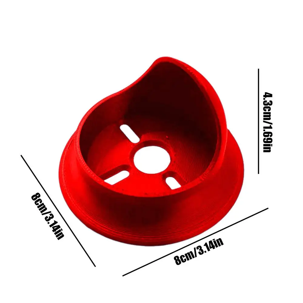 Colector de polvo de taladro, sierra perforadora, recolector de polvo, martillo eléctrico, cuenco para cenizas de perforación para el hogar y la construcción, reparaciones, montaje de muebles: Rojo