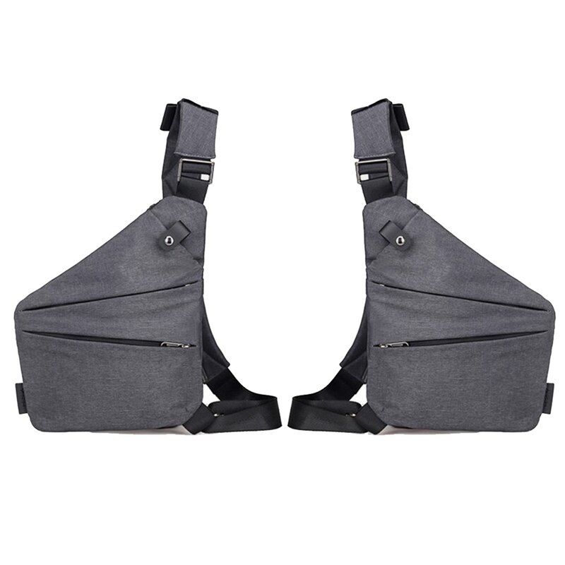 Männer Brust Tasche Telefon Tasche Bote Sport Multi-funktion Schulter Handtasche Persönliche Schulter Anti-diebstahl Tasche